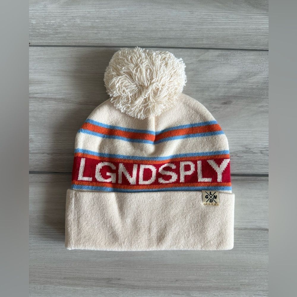 LGND Supply Co Arctic Beanie Beige OS NWT